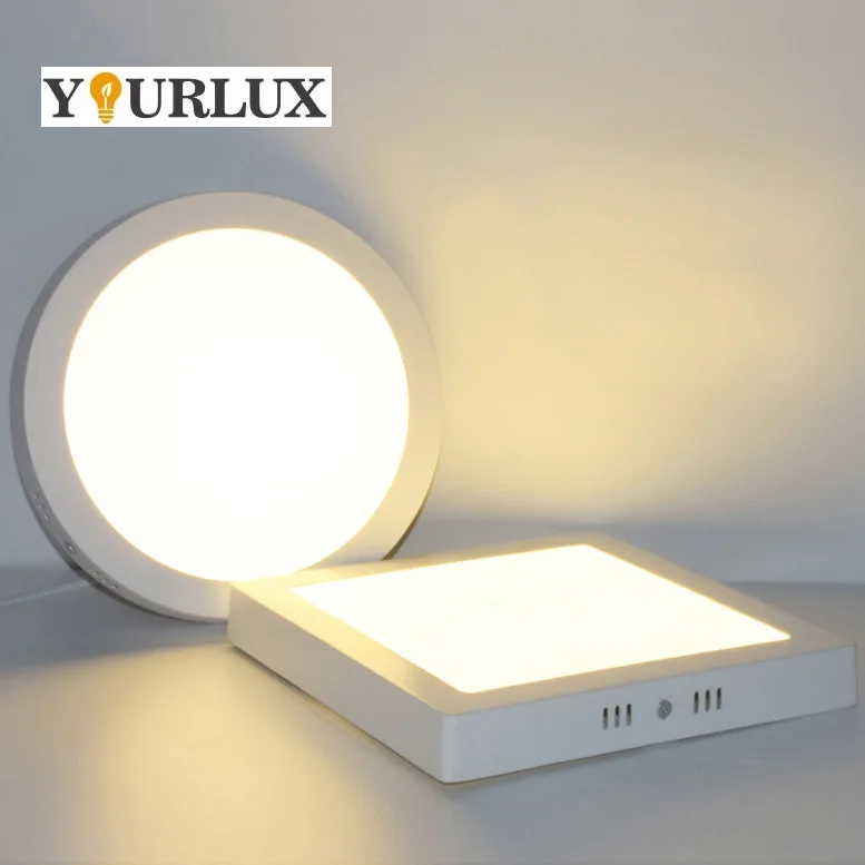 Factory Cheap Price Modern Design Indoor Bedroom Square Round Led Ceiling Light Led Panel Light