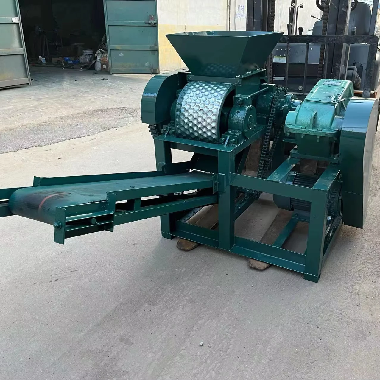 Anthracite Carbon Black Metal Mineral Powder Metallurgy Industry Waste Powder Material Pressing Into Ball Equipment
