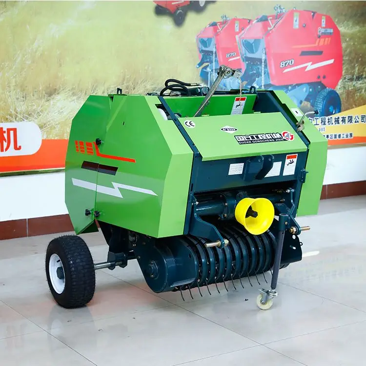 High Efficiency Wholesale Price Round Baler Straw Hay Net Round Baler Wrapper Combination Net Round Baler For Farm
