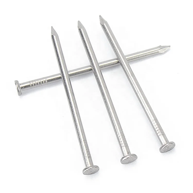 Small paper bag carton packaging supply Chile common iron nail roofing nail cheaper price 2.5 inch iron nails