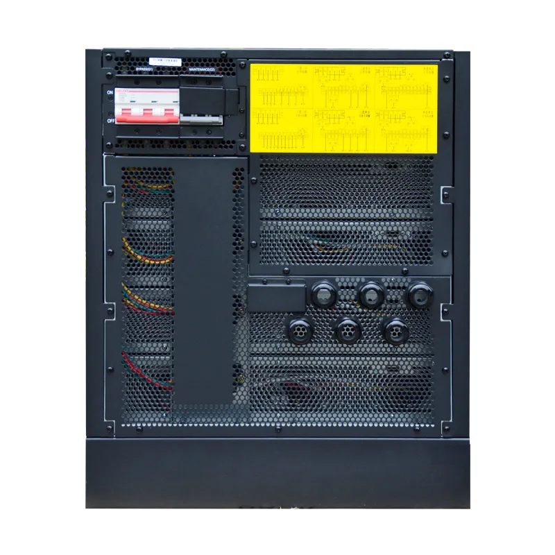 Rack Mount 10KVA to 90KVA Online UPS 20KVA 3 Phase+neutral+ground,three Phase 228v~304vac Overvoltage 3months-1year 50/60hz WTHD