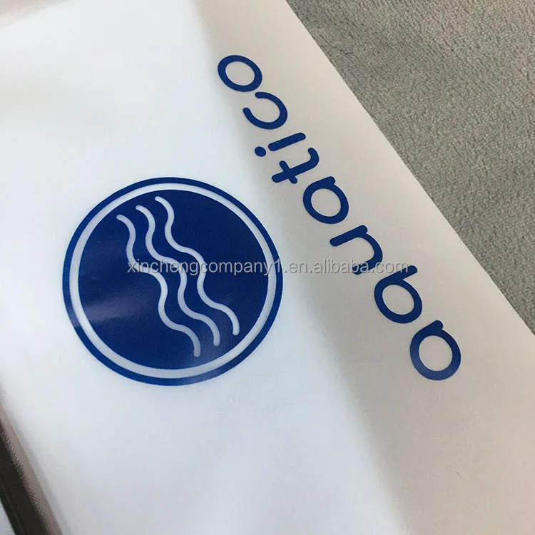 Custom printed slide zip lock plastic bag underwear zippered bag clothing for shoes