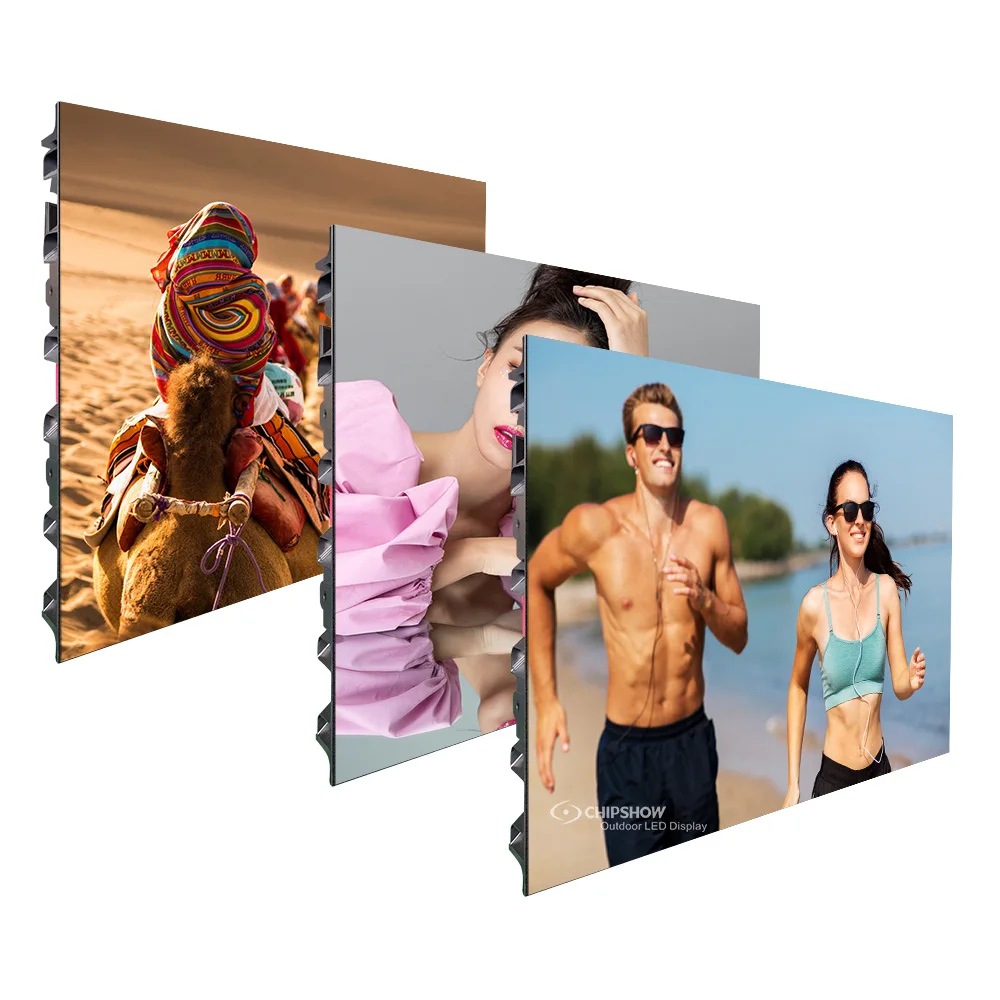 HD P5 P6 P8 P10 Big Outdoor LED Video Wall For Advertising Publicity /LED Screen Waterproof Cabinet