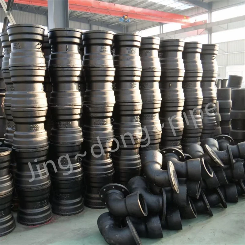ISO2531 EN545 EN598 Class C30 C25 China Supplier Ductile Iron Pipe Fitting Ductile Iron connecting pipe fittings