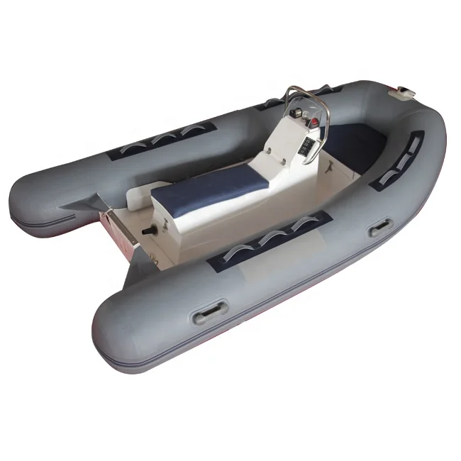 Jockey Seat Console 11ft RIB 330 PVC/Hypalon Fiberglass Hull Deep V Shape RIB Inflatable Boat For Sale