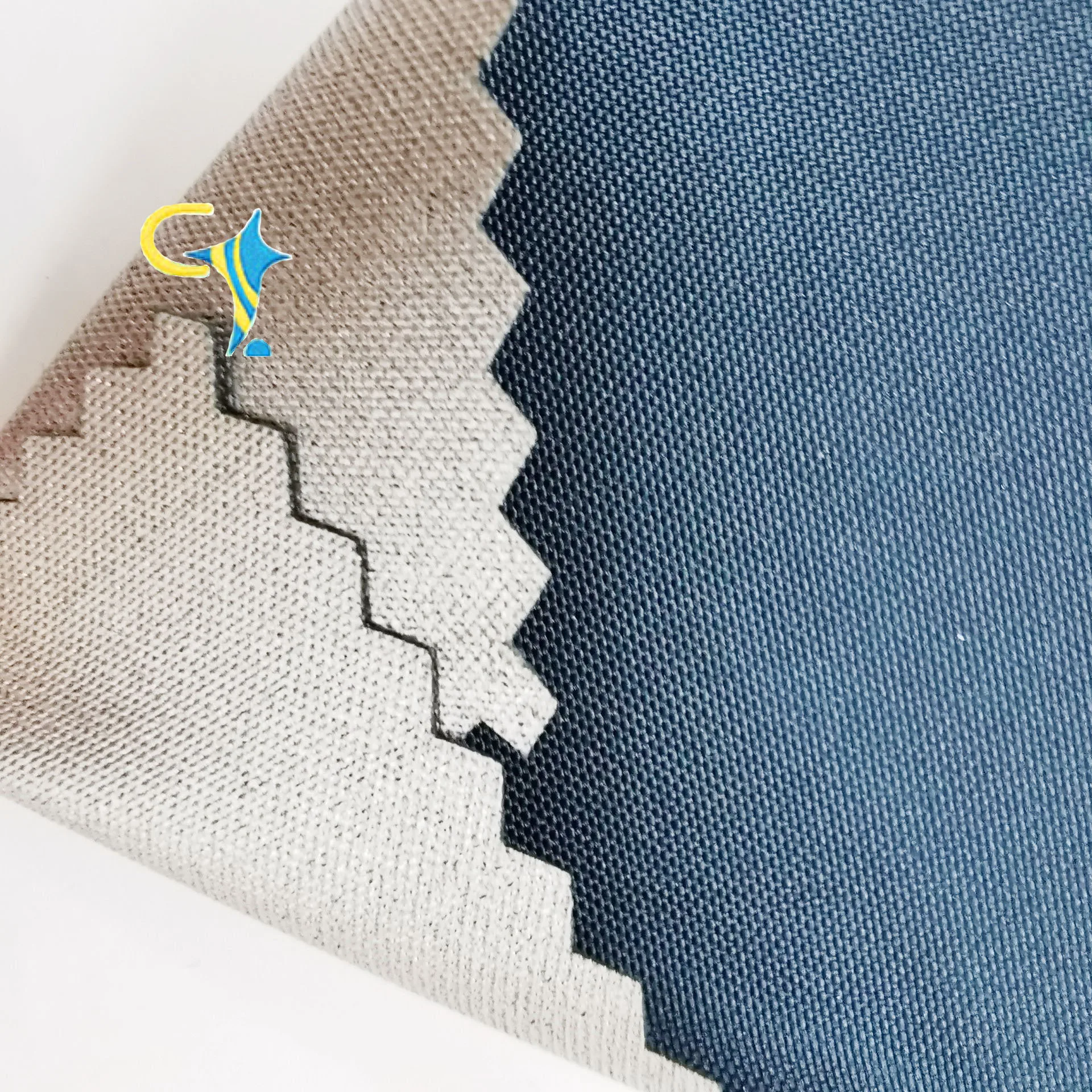 100% Polyester Fabric 300D 3*3-120T Silver coated Used for car and home shading, sunscreen, dustproof