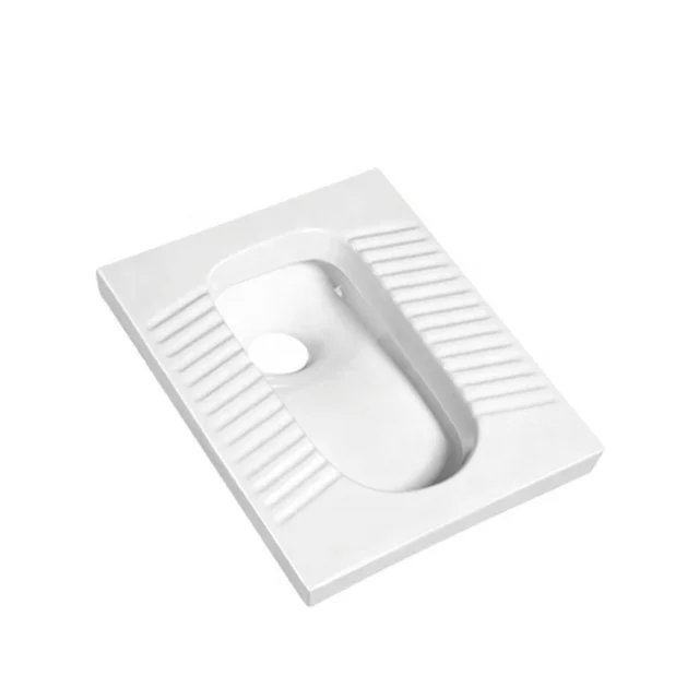 Недорогая керамическая санитарная посуда для ванной прямоугольная сковорода туалет Турецкий Арабский Туалет