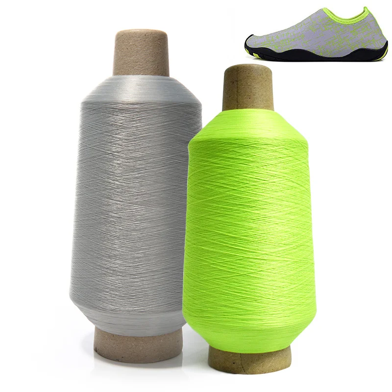 Custom Elastic Knitting Low Melt Fusion Skin Color Dyed Yarn DTY 70D 2 100Nylon 6 High Tenacity Filament Nylon Yarn for Socks 70