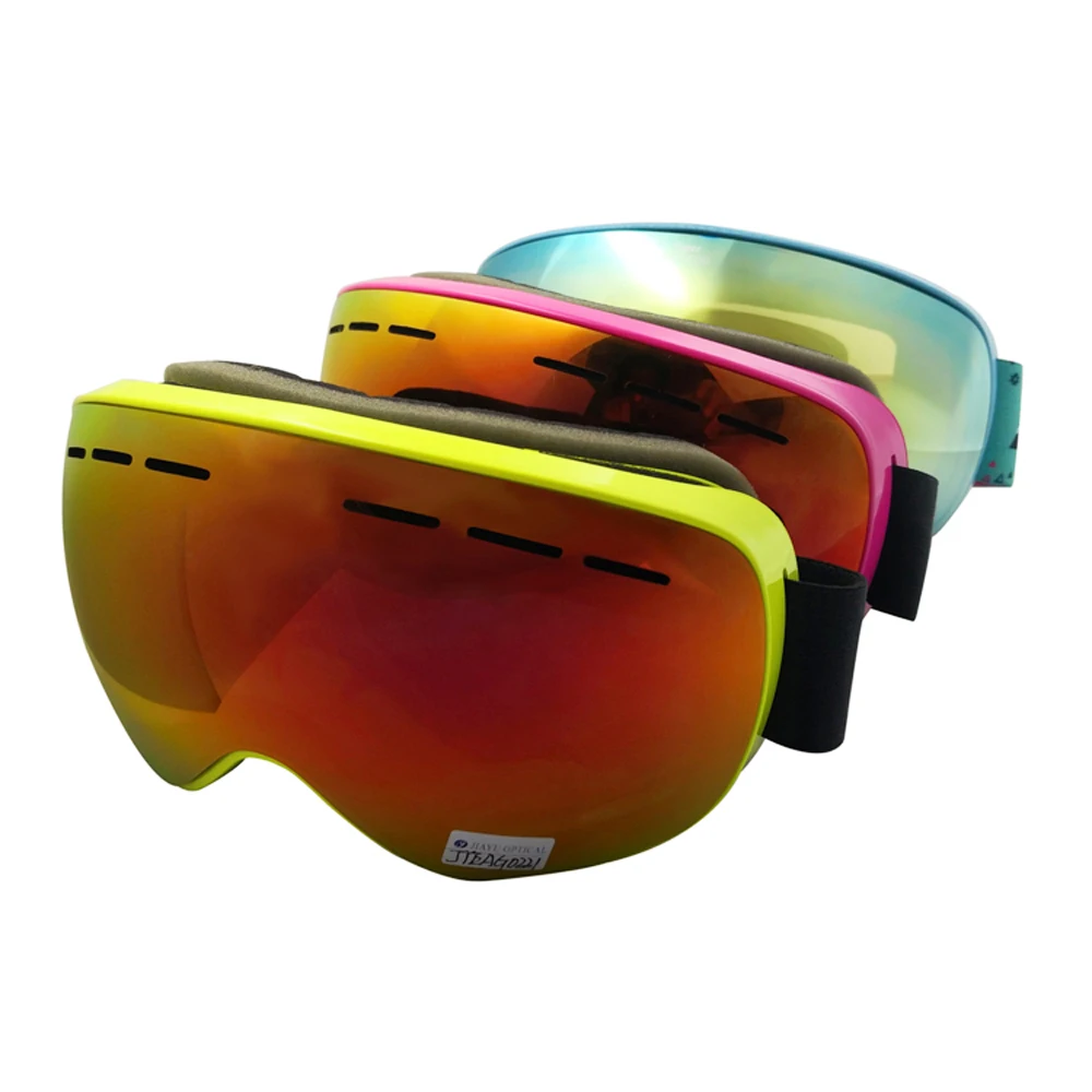 Outdoor Sports Anti-fog Snowboard Goggles Windproof Safety Glasses Adults Winter Snow Goggles