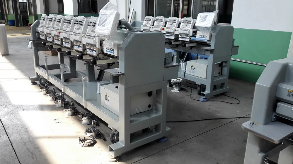 
Hot sale industrial 4 heads computerized embroidery machine 