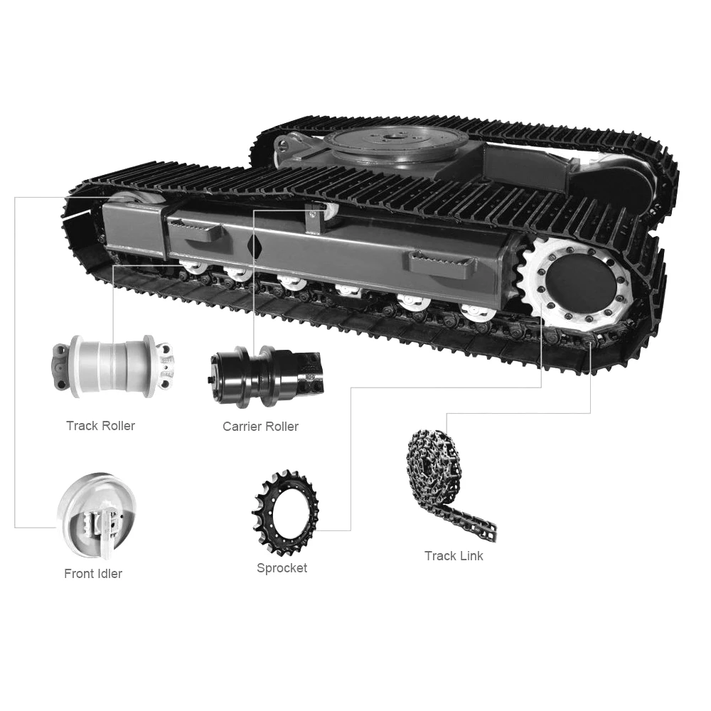RSBM reliable quality Cycle chain unbroken oil chain Steel Track track chain armed