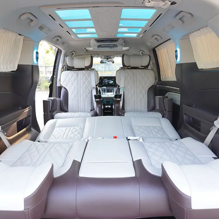 Luxury custom VIP electric heating massage swivel reclining Car Captain Seats For v-class/carnival/hiace