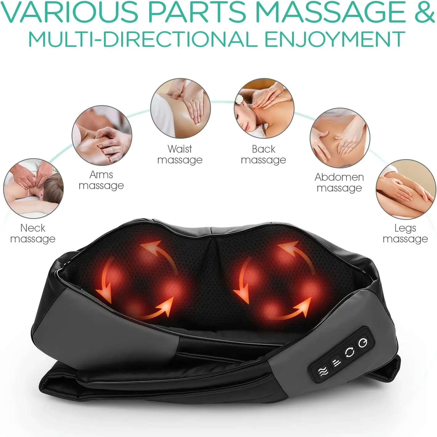 Factory Direct Sales Neck Massager Shoulder Massage Machine Muscle Pain Relief for Neck,Back,Shoulder,Foot Body