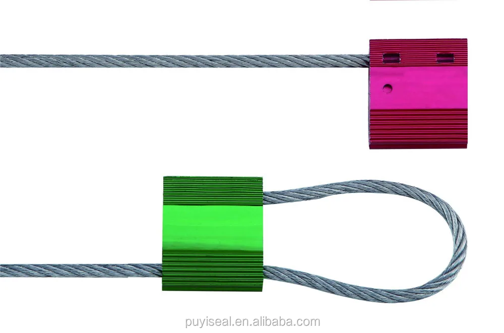 5.0mm High Security Tamper-Evident Aluminum Alloy Rope Seal Safety Cable Wire seal