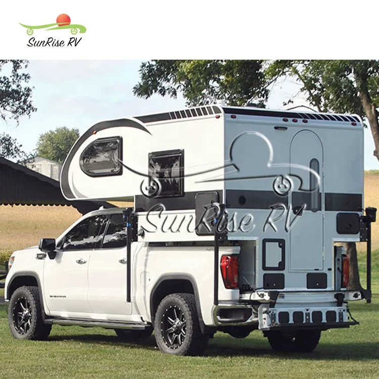 SUNRISE Caravan Slide on camper bed truck camper Ford Ranger adventure equipment Toyota Hilux adventure gear expedition vehicle
