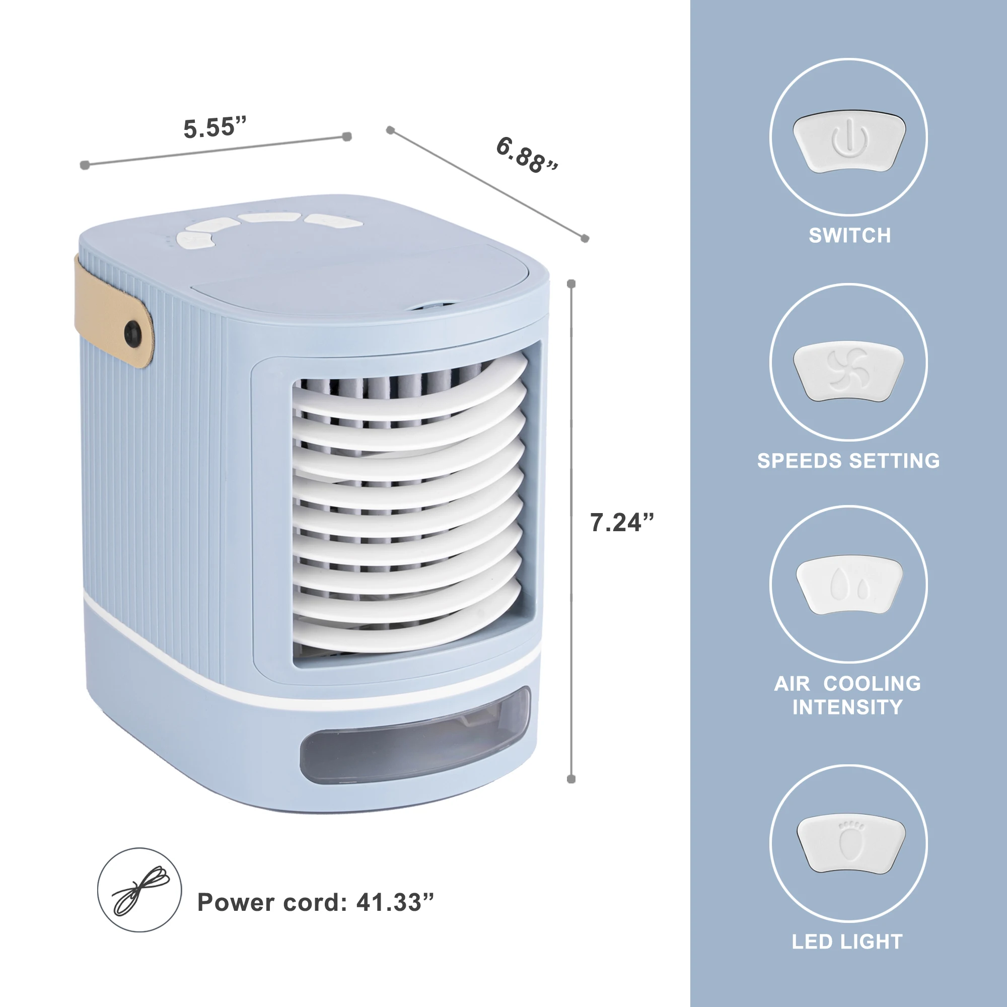 hot sale home small portable air cooler mini air cooler silent air conditioner