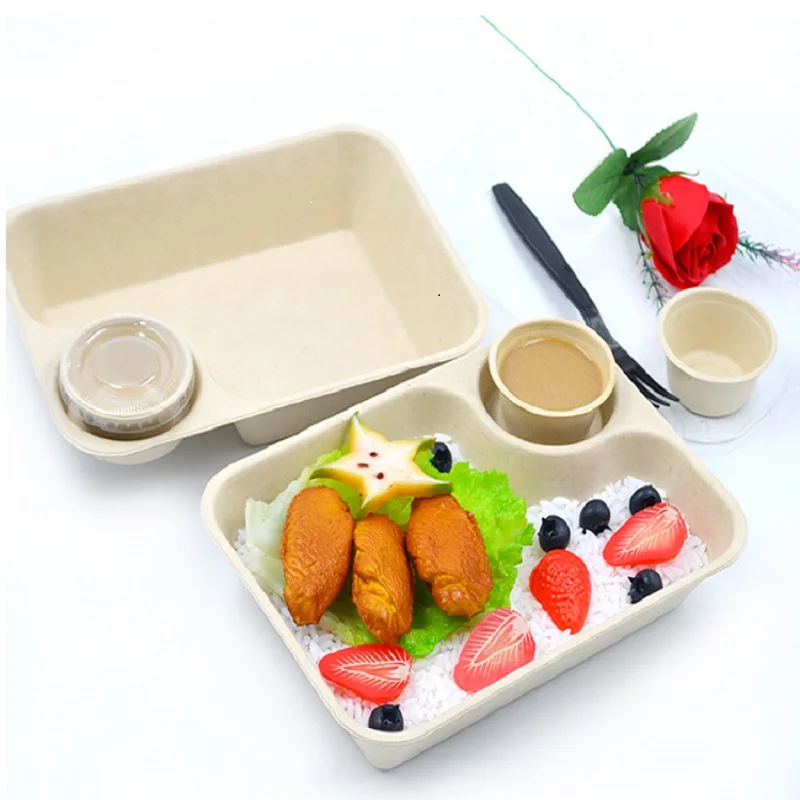 Lightweight Durable Unbreakable Microwave Dishwasher Safe Wheat Straw Cup for Sauce Packing