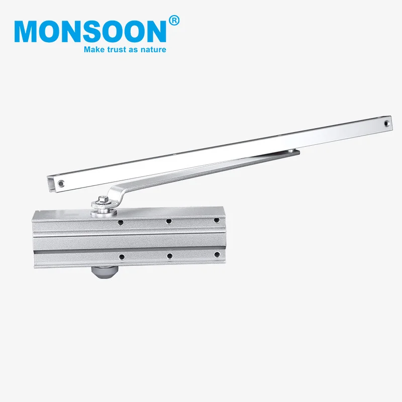 Регулируемые дверные доводчики бесшумные самозакрывающиеся скрытые из алюминиевого сплава гидравлические