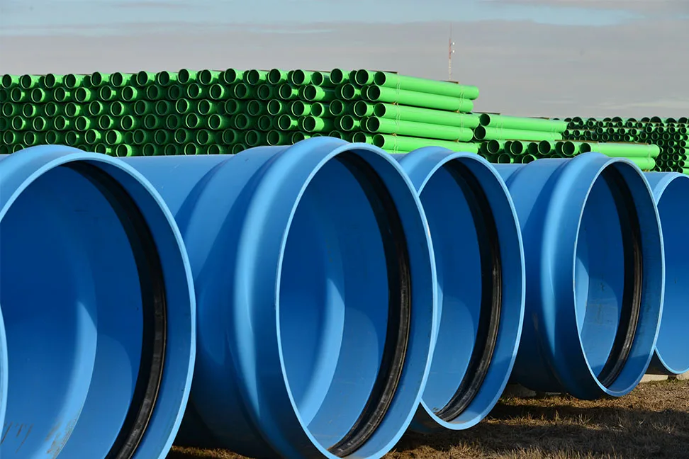 PVC/HDPE Waterproof Plastic Electrical Conduit pipes sheathing pipe