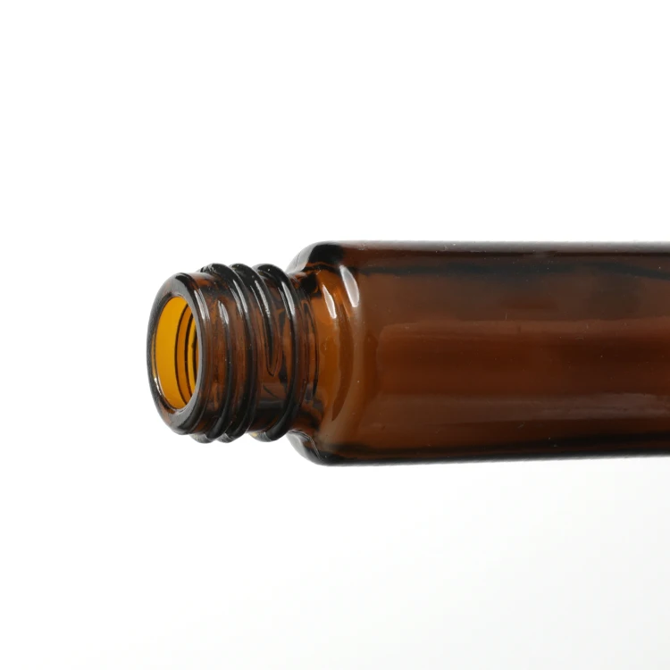 amber glass Roller Bottles Essential Oil Roller Bottles Glass Roll-on Bottles with glass Roller Balls for Essential Oi