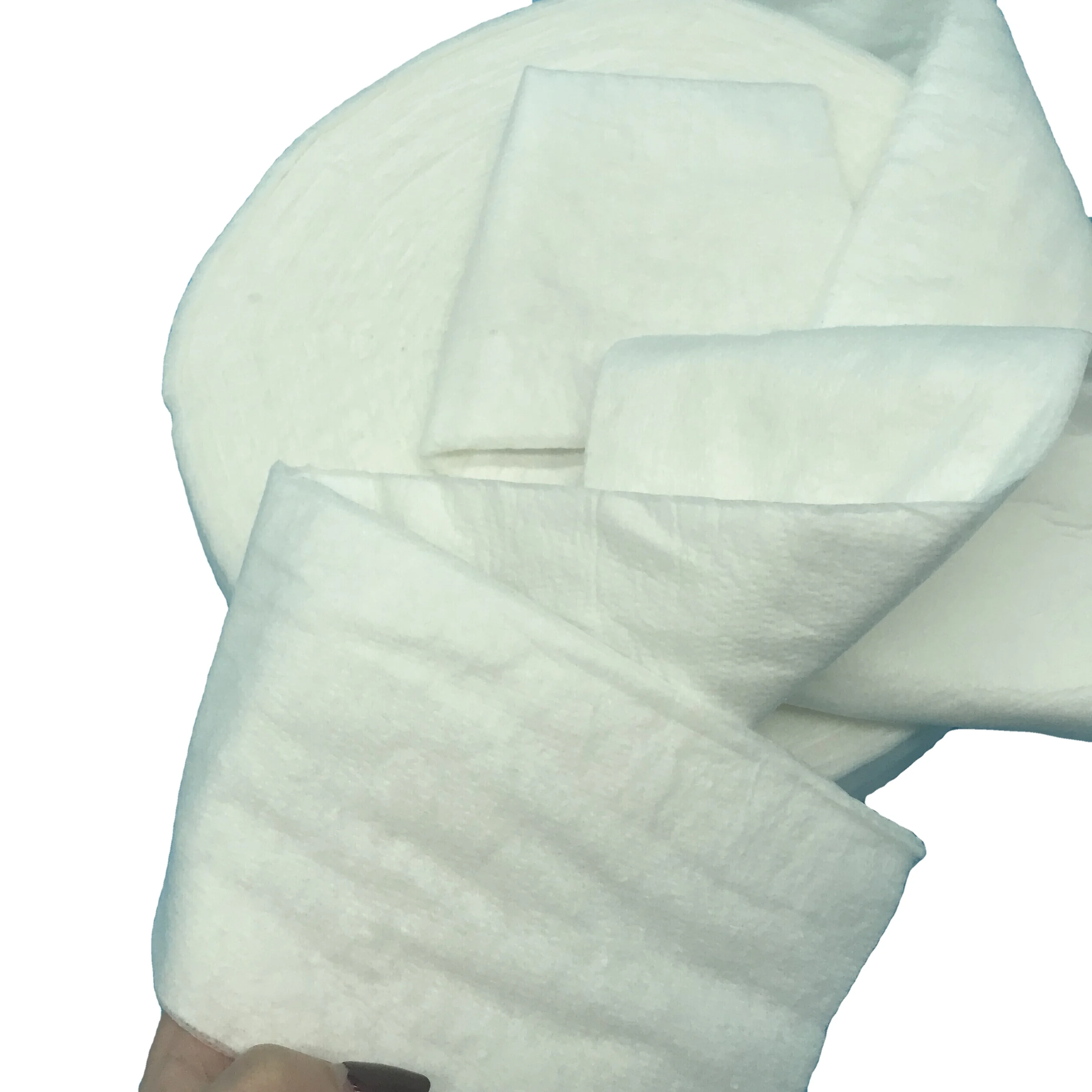 5 layer absorbent core composite fluffy nonwoven and SAP for diaper and sanitary
