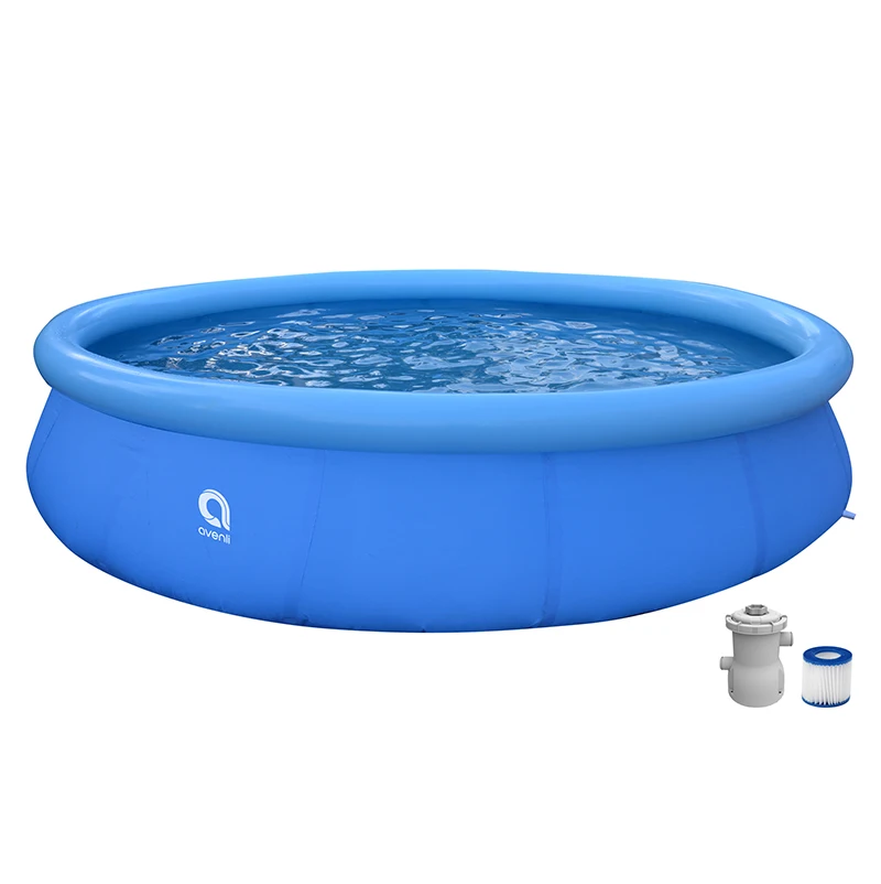 Jilong Avenli 17793 Prompt Set Pool Wholesale Marin Blue Summer 3.0m x 76cm PVC Swimming Pool for Families and Children