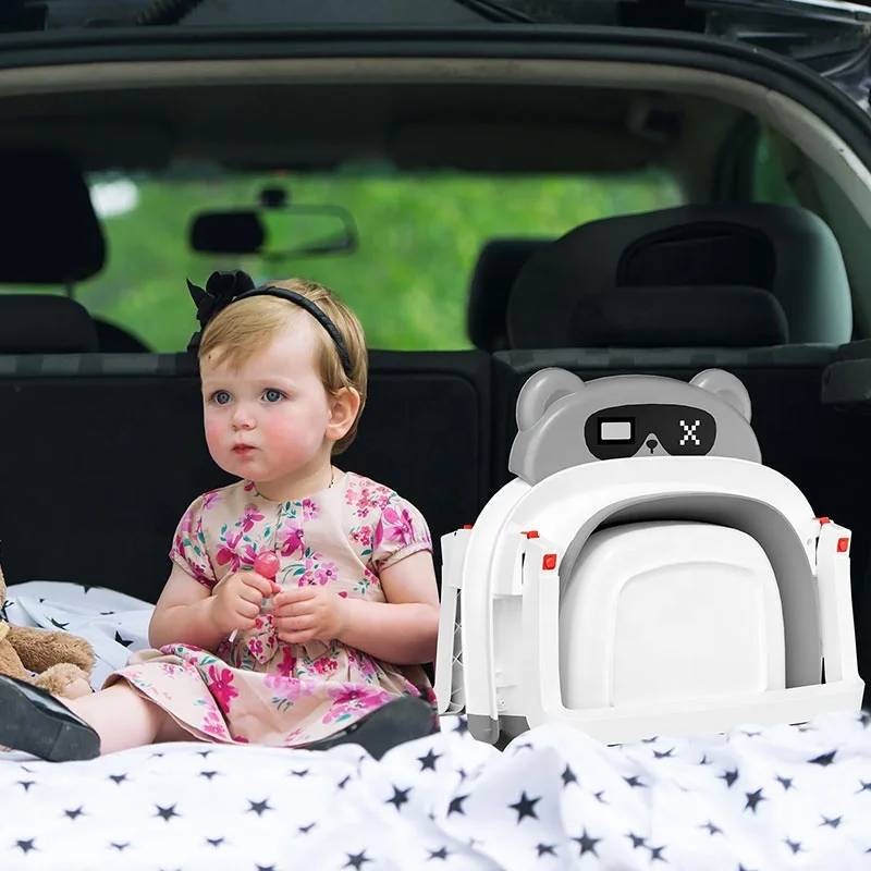 New Born Plastic Baby Bathtub Real-Time Temperature Sensing Portable Foldable Baby Bath Tub