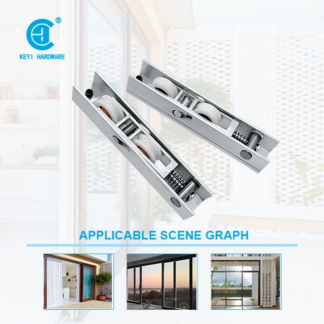 Aluminium Sliding Door window Bottom Roller Nylon Wheel Door and Window Pulley