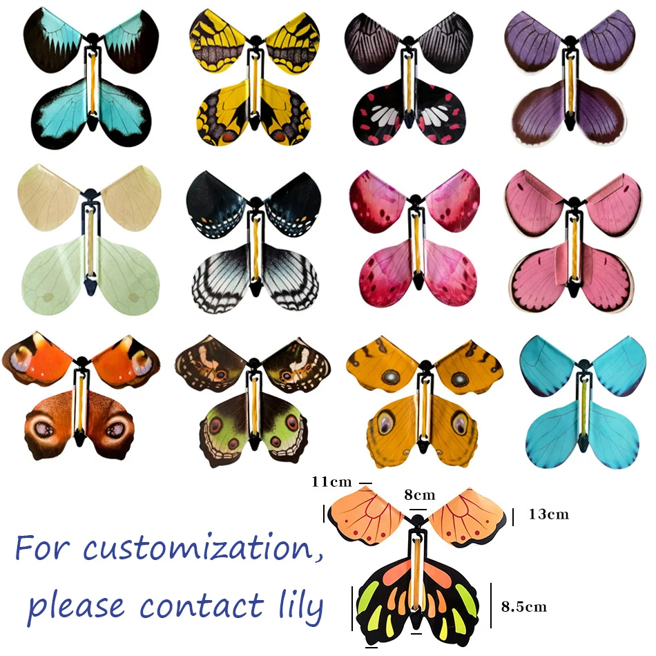 GT Butterfly Волшебная Летающая бабочка в книге заводная игрушка сюрприз
