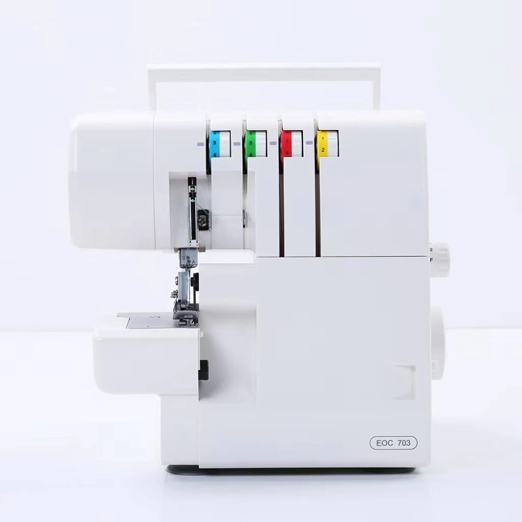 Wholesale home use small semi-automatic overlock sewing machine