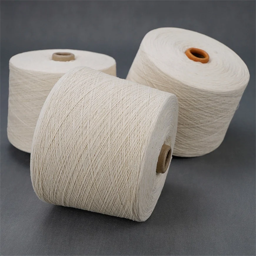 New Design Wholesale Price Polyester Bci Cotton Combed Yarn For Knitting