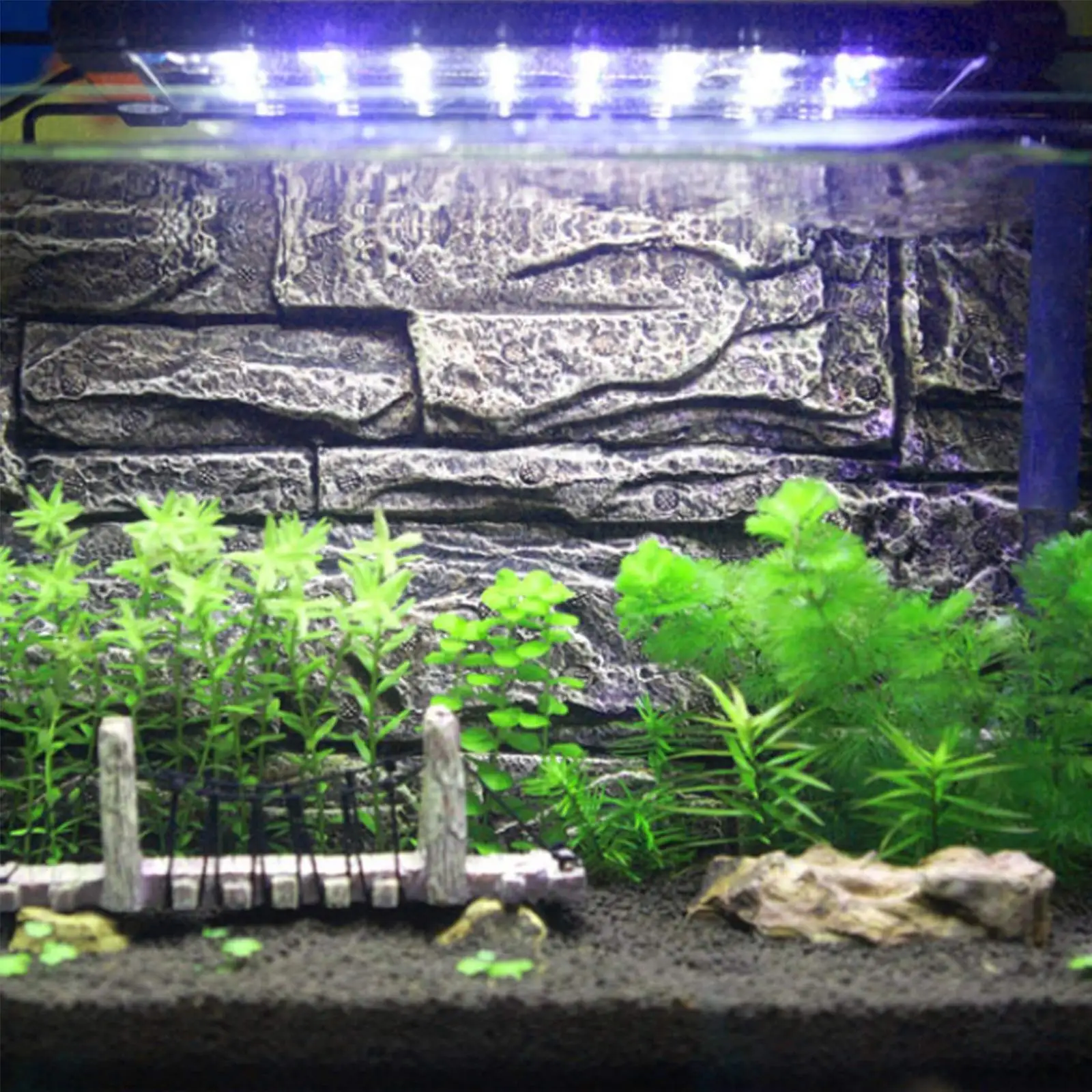LED aquarium light fish tank full spectrum blue light coral water grass tank  landscaping plant lighting