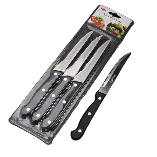 Cooking tools gadgets professional chef kitchen knife paring dinner set tableware stainless steel steak knife sets