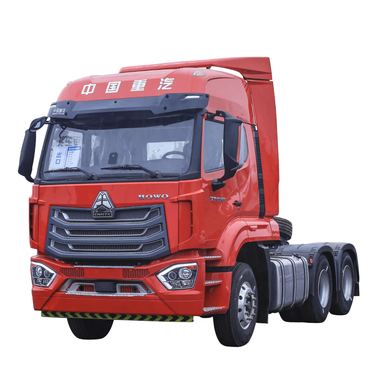 Excellent Energy-Saving And Environmental Performance Howo N7 6X4 Truck Tractor Euro6 Standard Man Engine Used Truck