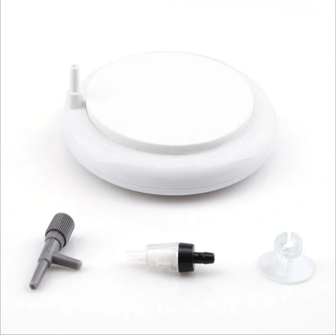 100mm small fish tank  bubble disk air stone O2 oxygenation pump Ozone Generators NANO atomization bubble air stone