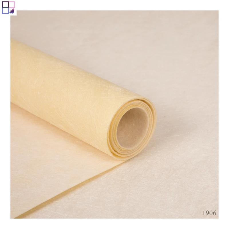 Silk Simple style modern home decoration waterproof wall coverings fabric wallpapers for project