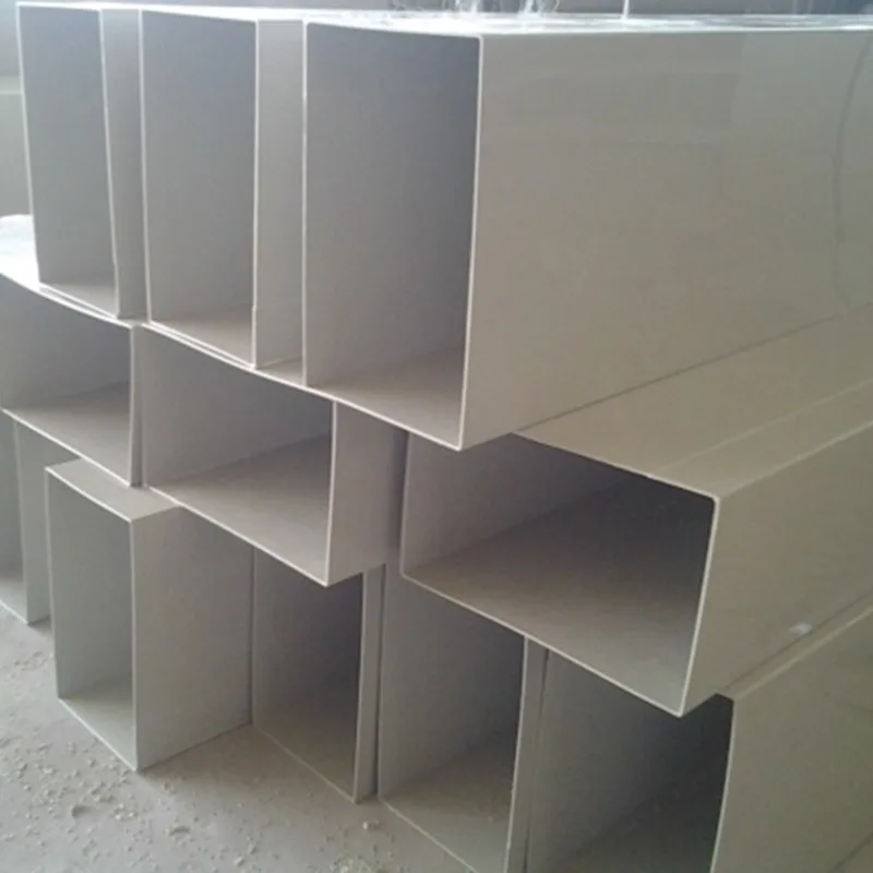 Высокое качество PP пластиковые вентиляционный канал коррозионной стойкости кислота завод отходов кислота вентиляционный канал PP воздуховод