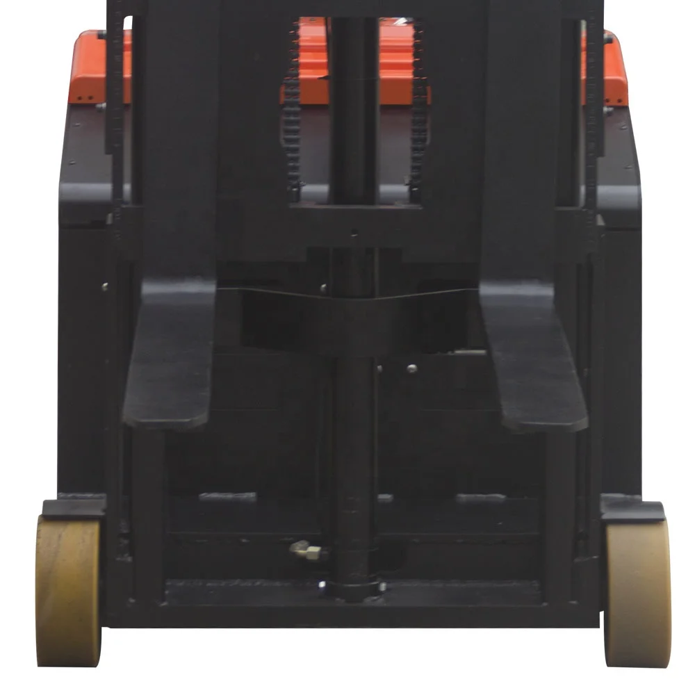 Best quality Manufacturer 1.5 ton .5m Full Electric Pallet Stacker Self Load Forklift