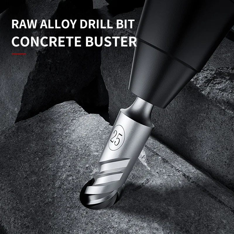 MeiKeLa Electric Hammer Drill Bits 5/6/8/10/12/14/16mm Cross Type Tungsten Steel Alloy SDS Plus for Masonry Concrete Rock Stone