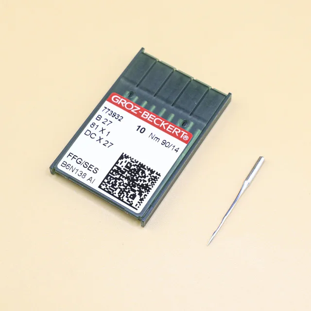 Иглы для швейных машин DBX1 Groz-Beckert 100 шт. промышленных DB * 1 16x257 вязание JUKI BROTHER