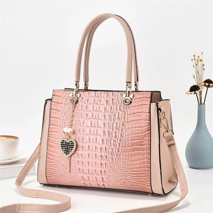 Fashion durable Ladies Handbag luxury latest Women Handbags pu leather