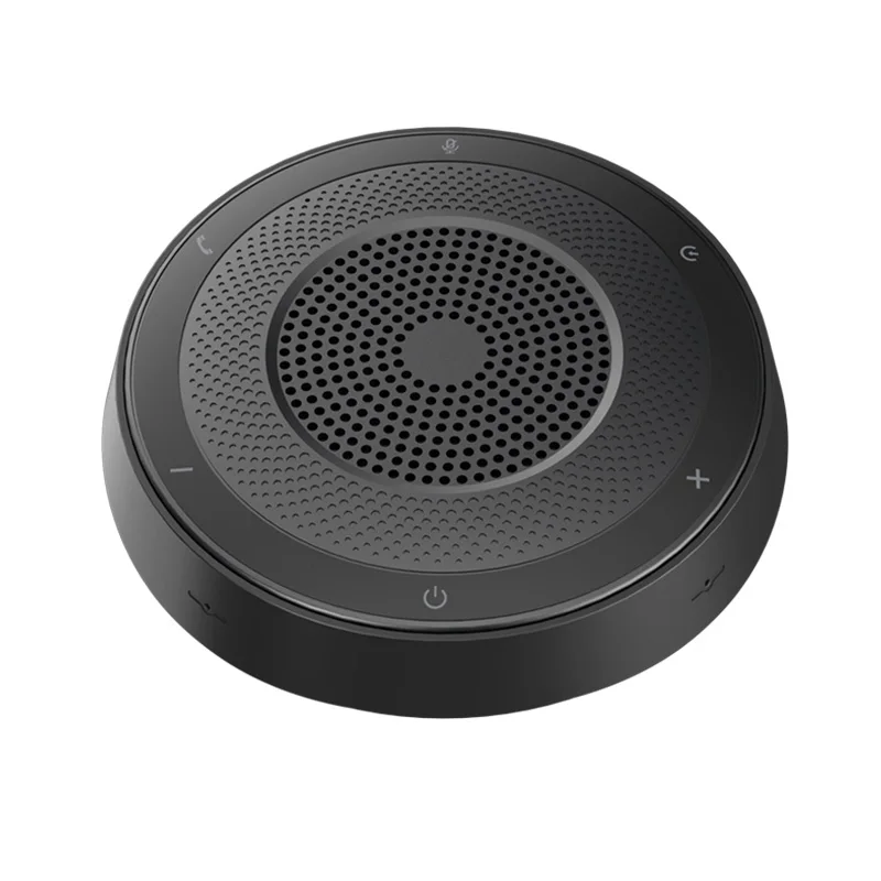 Built-in 4 Microphones Array 10 meters voice pick up 32 feet HD quality USB AUX Video Conference Call Speakerphone