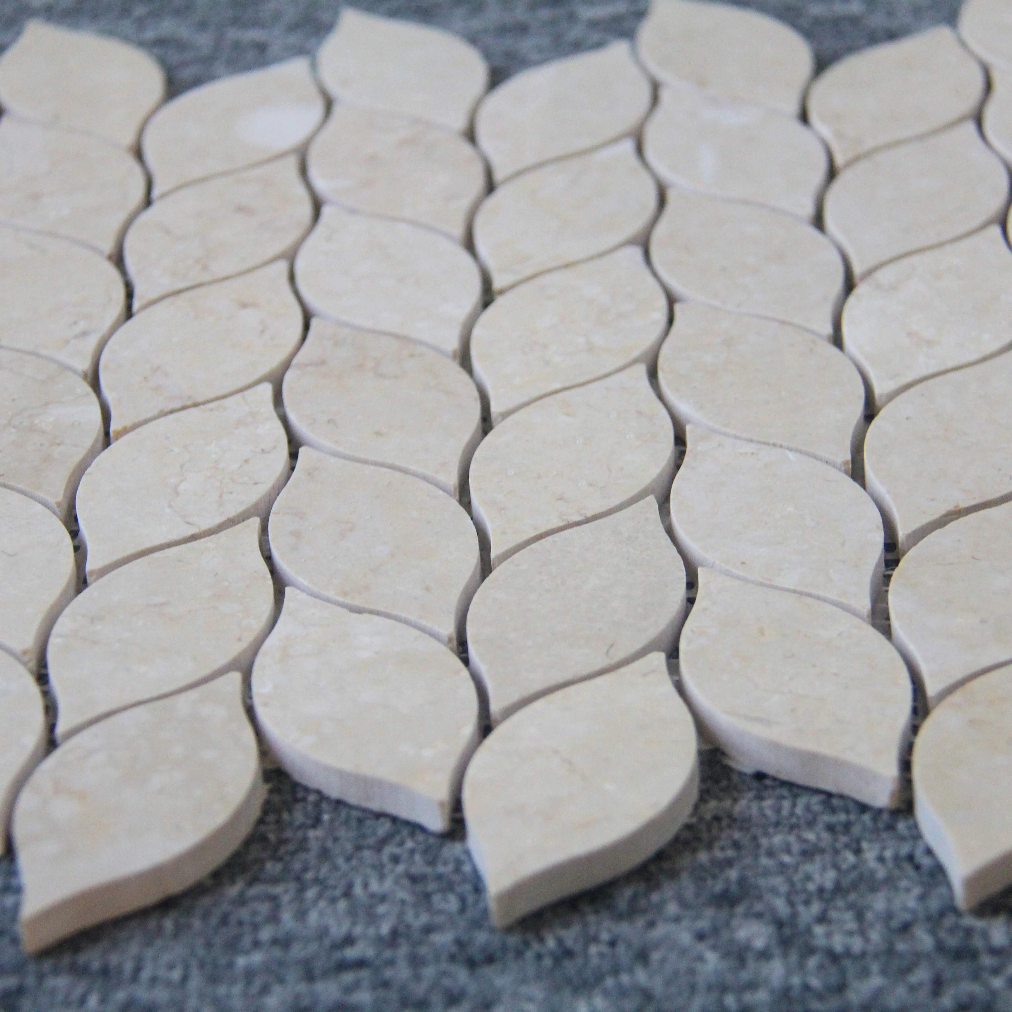 Factory Direct Supply Rectangle White Marble Mosaic for Floor Tiles