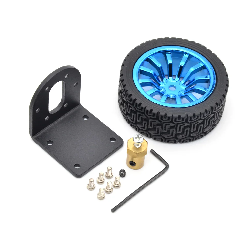 ASLONG 25MM Reduction Motor Fixed Set Intelligent Car Set 25mm micro motor dc brush small electric mini micro dc toy motor