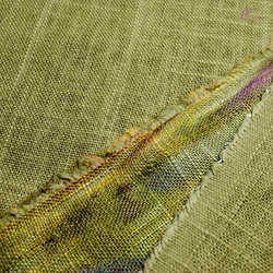 Economic corrugated soft plain colour 100% linen rayon fabric