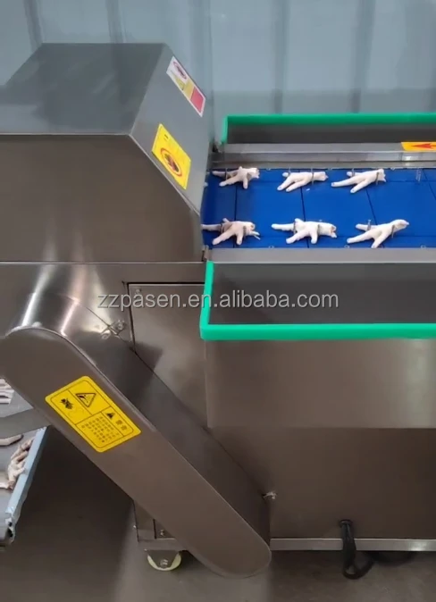 poultry slaughter chicken duck claw paw feet cutting machine price