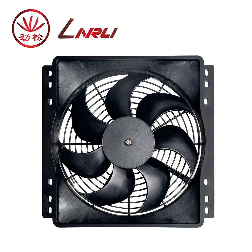  Лин Руи LNF-2355X всасывания 12 дюймов 12V/24V dc кондиционера вентилятор конденсатора для системы