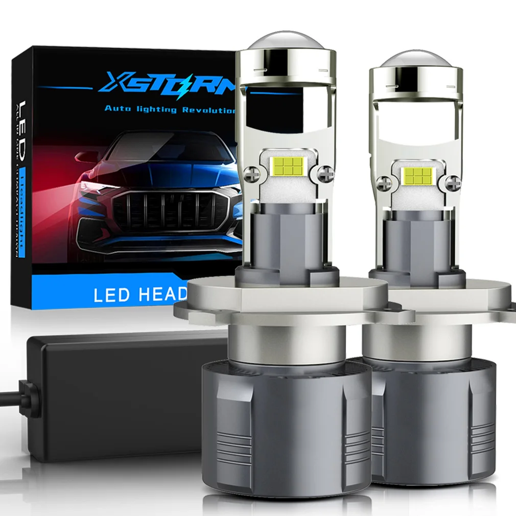 100w 30000LM CSP Auto Headlamps Mini Led Lens H4 H7 H8 H9 H11 9005 9006 9012 HB3 HB4 Hir2 Led Projector Headlights Bulbs For Car