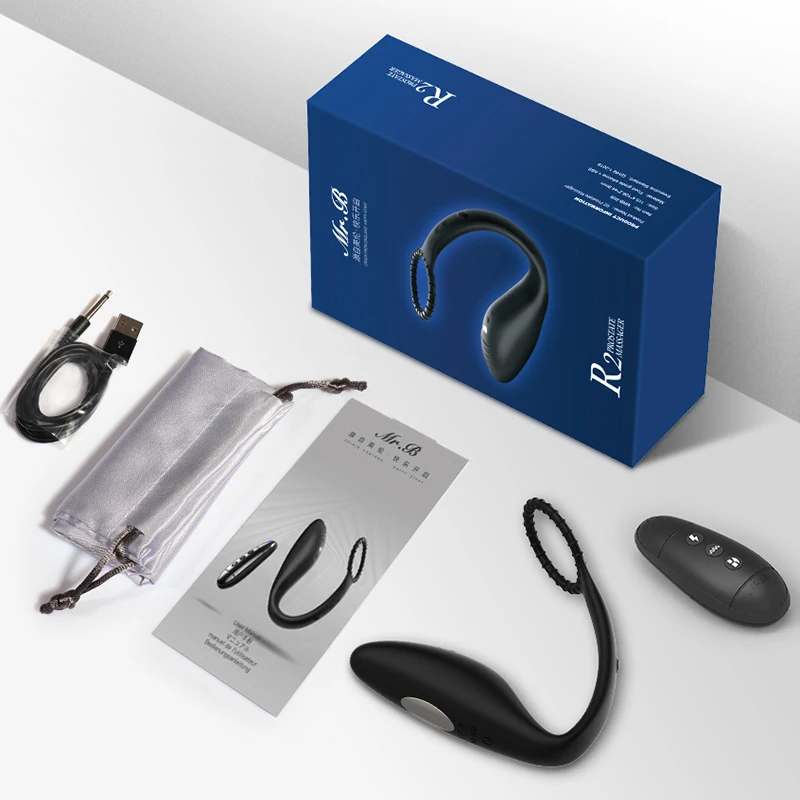 Newly Remote Control Wearable Vibrator Sex Toys G Spot Prostate Massager cock rings xxx vidoes sex toys for men