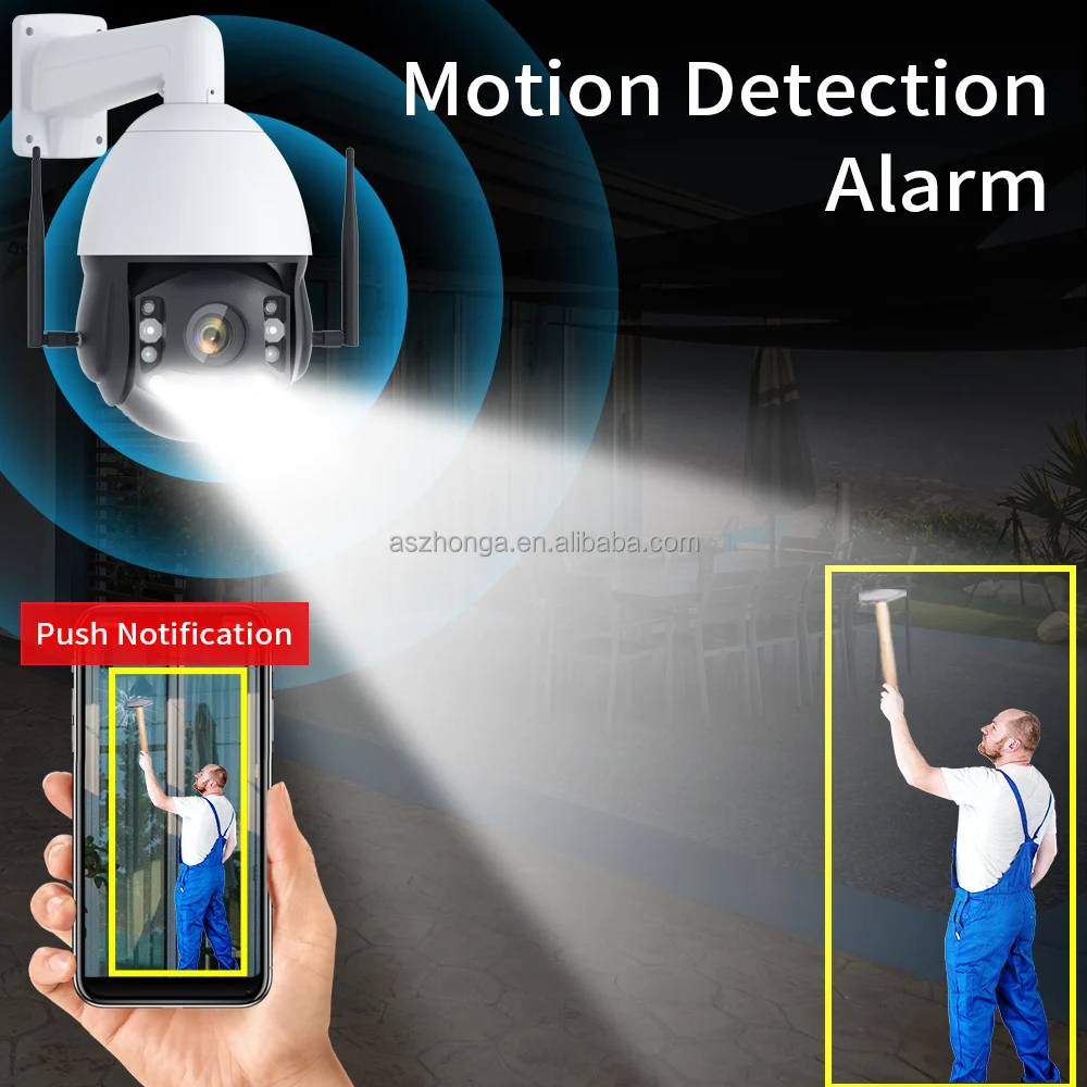 33X 4K 8MP POE PTZ 33X 40X Zoom Pan Tilt Rotation HD IP 360 Camera Wholesale Outdoor Speed Dome 1080P PTZ Camera wireless